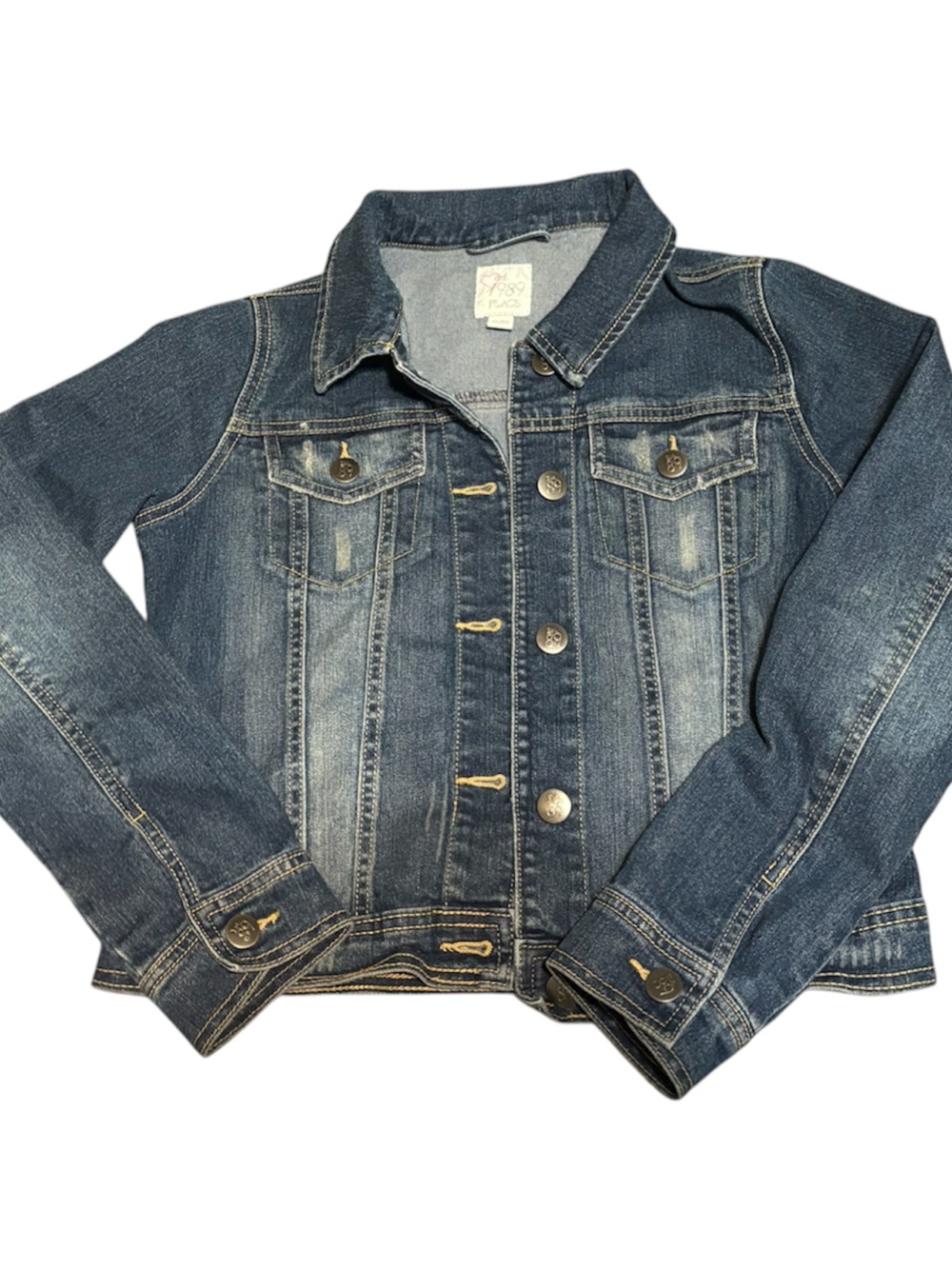 ๐ 1989 Place Dark Blue Kids Denim Jacket